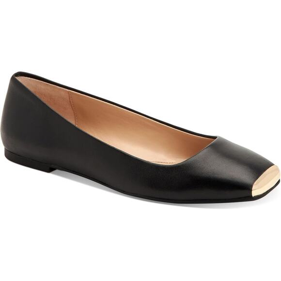 Alfani Women's Step N Flex Women S Neptoon Square, Black Smooth Size 5M - Picture 1 of 4